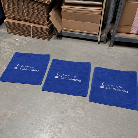 Custom rally towels for small business