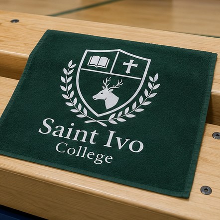Customized rally towels for high schools and youth sports