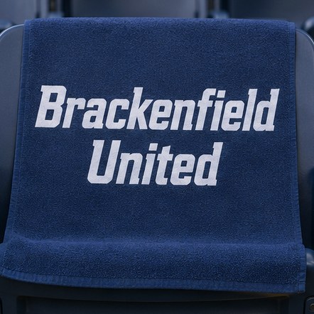 Customized rally towels for professional clubs and franchises