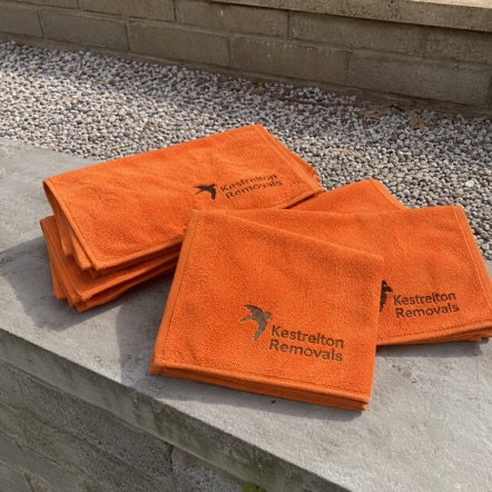 Rally towels with logo printing